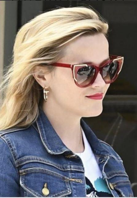 Rare! Lux Thierry Lasry celebrity red shades PEACHY Luxury Soft Cat-Eye Sunglasses for Women – THIERRY  main image 4