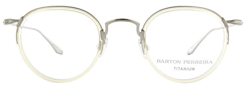 Alexander Daas - Barton Perreira Aalto Eyeglasses - Champagne & Silver - Front View