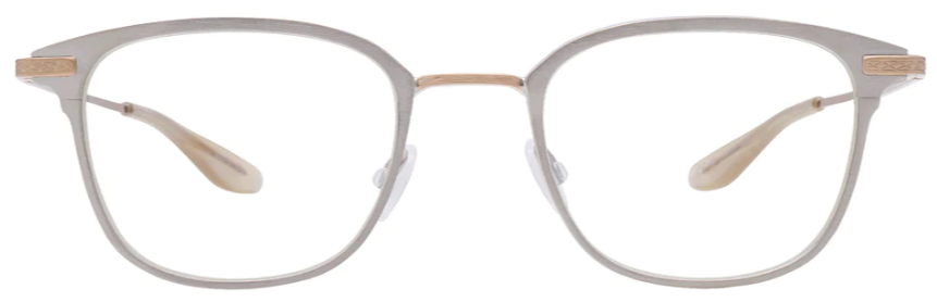 Alexander Daas - Barton Perreira Elvgren Eyeglasses - Brushed Silver & Gold - Front View