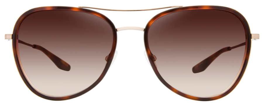 Alexander Daas - Barton Perreira Gesner Sunglasses - Autumn Blaze & Rose Gold - Front View