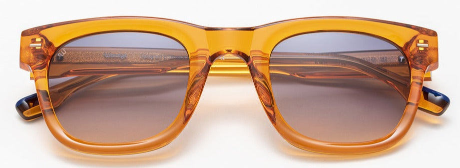 Alexander Daas - Woodys Ronnie Sunglasses - Butterscotch - Front View