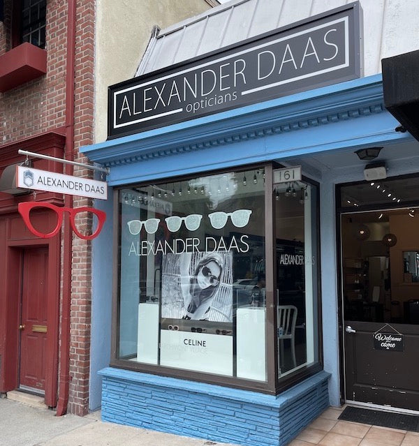 Alexander Daas Opticians - Los Angeles in Larchmont Village - exterior store front