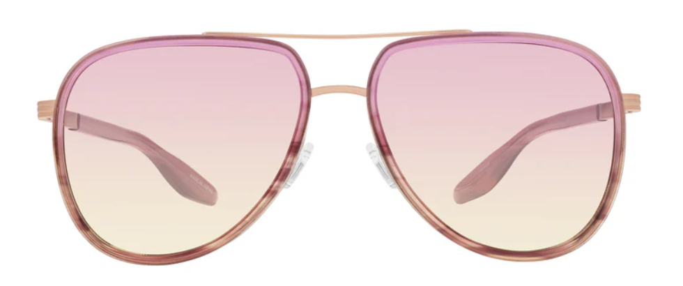 Alexander Daas - Barton Perreira Cani Sunglasses - Desert Rose Rose Gold - Pinky Promise - Front View