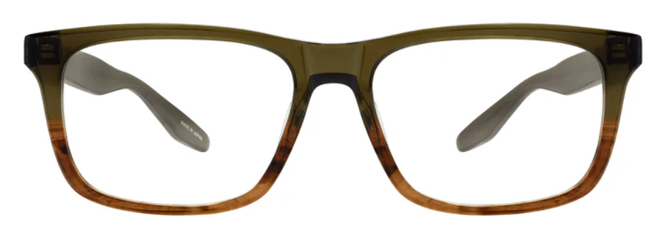 Alexander Daas - Barton Perreira Barragan Eyeglasses - Olive Wood - Front View