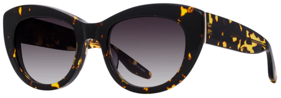 Alexander Daas - Barton Perreira Coquette Sunglasses - Heroine Chic & Gold - Smolder - Side View