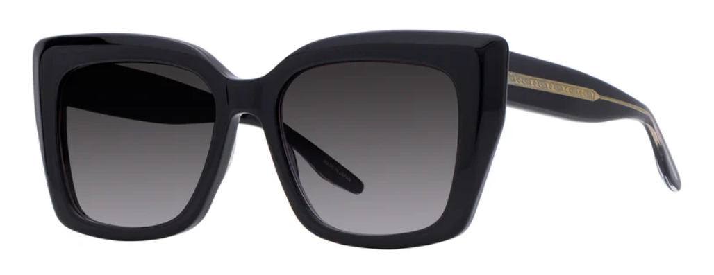 Alexander Daas - Barton Perreira Devine Sunglasses - Black/Crystal/Gold - Smolder - Side View