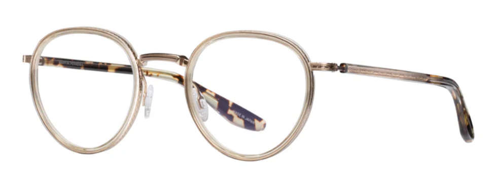Alexander Daas - Barton Perreira Echelon Eyeglasses - Champagne & Heroine Chic & Gold - Side View