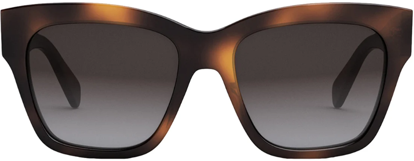 Alexander Daas - Celine CL40253I Sunglasses - 53K Shiny Havana - Gradient Roviex - Front View