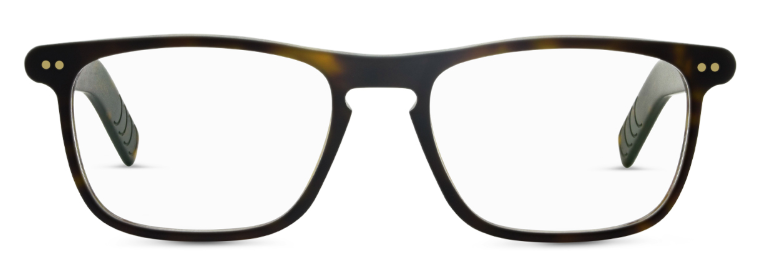 Alexander Daas - Lunor A6 256 Eyeglasses - Dark Havana Matte- Front View