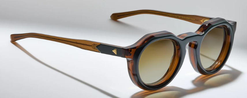 Alexander Daas - Press Daze Sunglasses - LE005 Jaguar - Side View