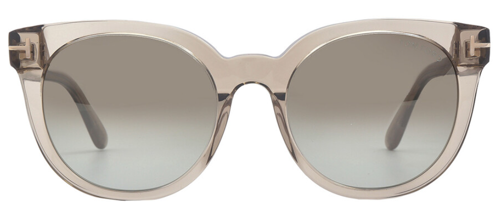Alexander Daas - Tom Ford Moira FT1109 Sunglasses - Shiny Light Brown - Brown Gradient - Front View