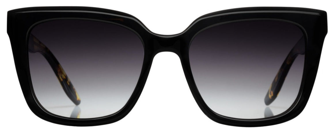 Alexander Daas - Barton Perreira Bolsha Sunglasses - Black & Heroine Chic - Front View