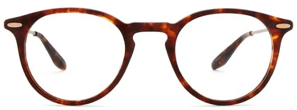 Alexander Daas - Barton Perreira Costello Eyeglasses - Antique Gold & Chestnut - Front View