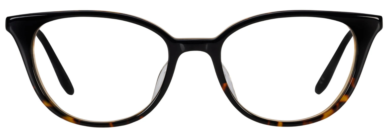 Alexander Daas - Barton Perreira Elise Eyeglasses - Black Tortoise - Front View