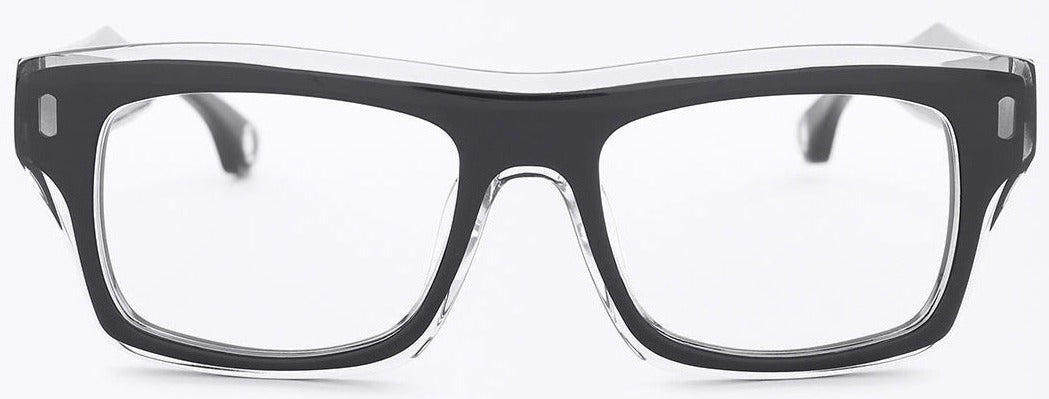 Alexander Daas - Blake Kuwahara Chambers Eyeglasses - Midnight - Front View