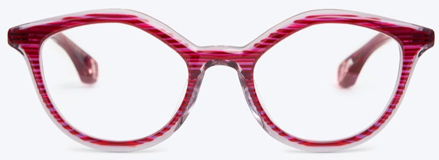 Alexander Daas - Blake Kuwahara Conklin Eyeglasses - Rosewood - Front View