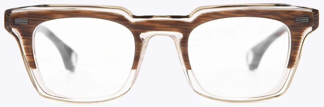 Alexander Daas - Blake Kuwahara Newell Eyeglasses - Slate - Front View