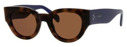 Alexander Daas - Celine 41064/s Bicolor Cat Eye Sunglasses - Havana Navy - Side View