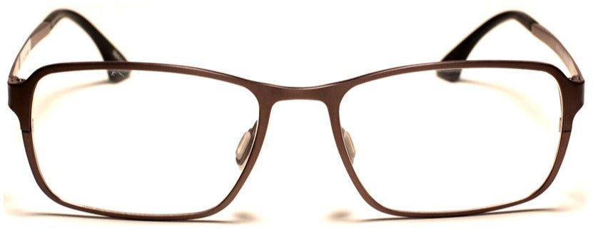 Alexander Daas - KBL Brooklyn's Rock Eyeglasses - Matte Silver - Front View
