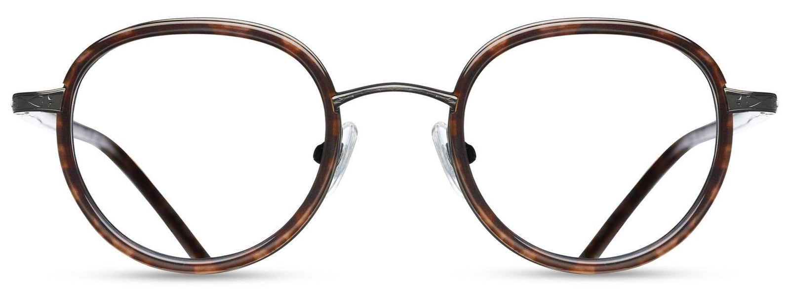 Alexander Daas - Matsuda M3006 Eyeglasses - Dark Tortoise - Front View
