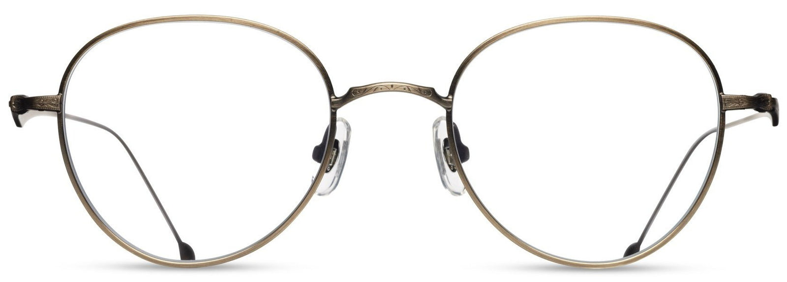 Alexander Daas - Matsuda M3043 Eyeglasses - Antique Gold - Front View
