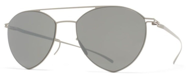 Alexander Daas - Mykita + Maison Margiela Esse 010 Sunglasses - Light Grey - Side View