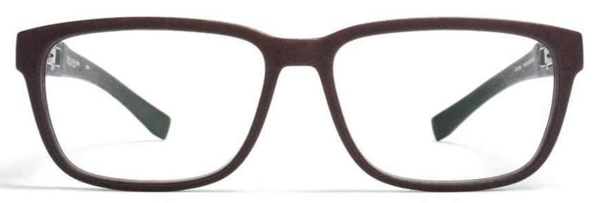 Alexander Daas - Mykita Mylon Jogi Eyeglasses - Ebony Brown - Front View