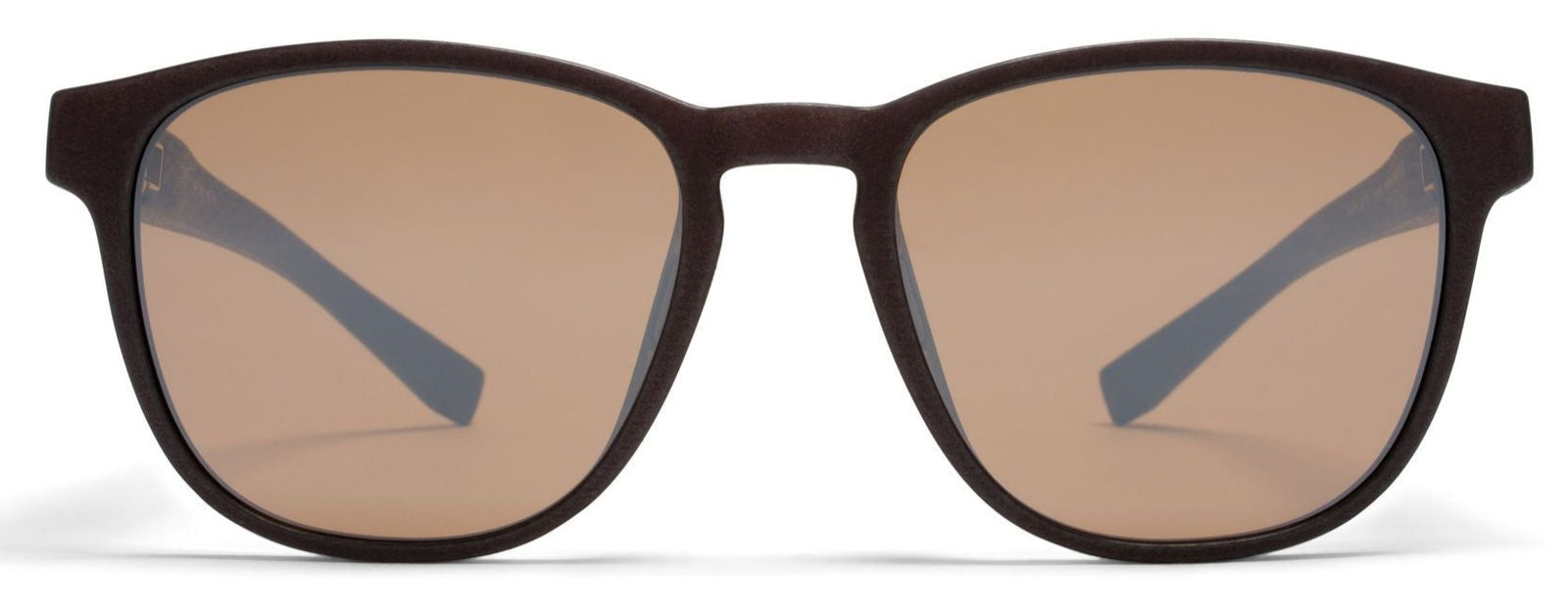 Alexander Daas - Mykita Mylon Lemas Sunglasses - Ebony Brown & Sienna Brown - Front View