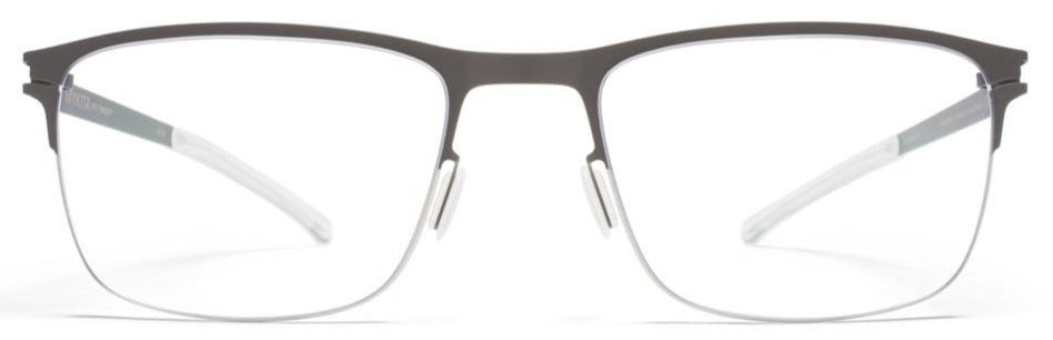 Alexander Daas - Mykita Vincent Eyeglasses - Silver & Basalt - Front View