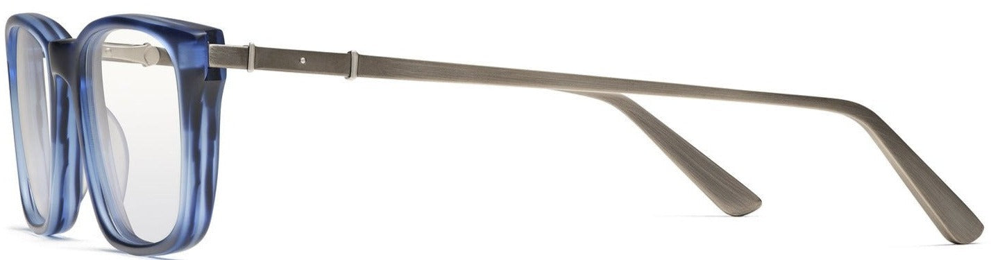 Alexander Daas - Robert Marc 2005 Eyeglasses - Matte Ocean - Side View