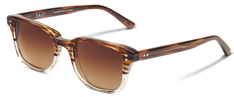 Alexander Daas - SALT Optics Grays Sunglasses - White Oak - Side View
