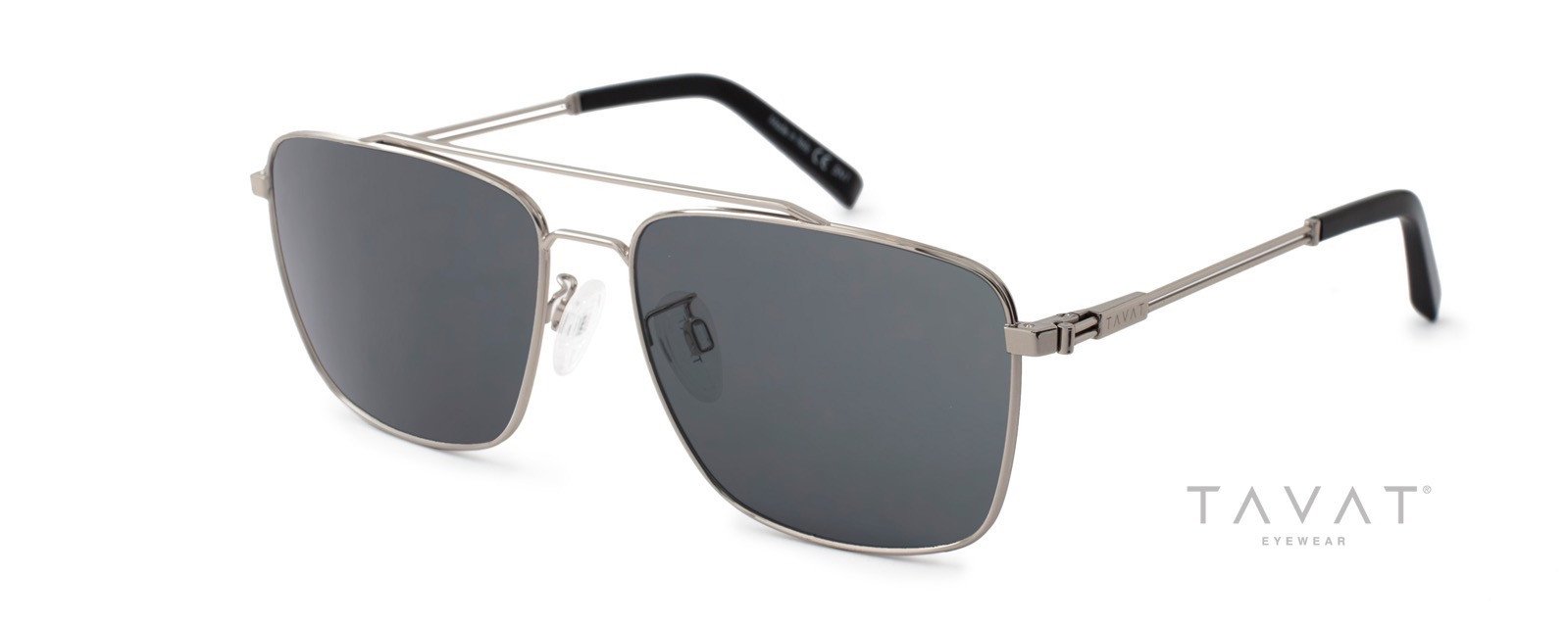 Alexander Daas - Tavat Wingman I AM011T Sunglasses - Silver Grey - Side View