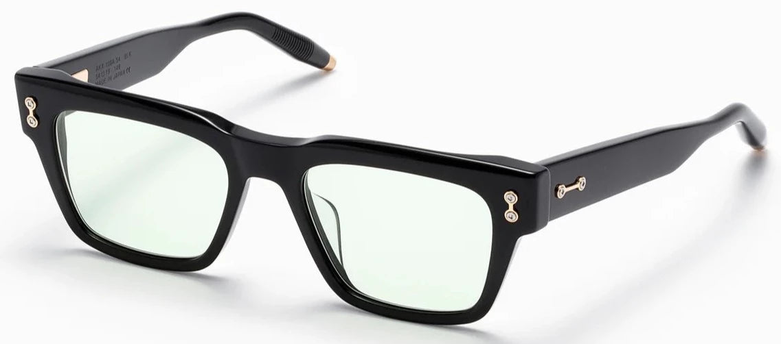 Alexander Daas - Akoni Columba Eyeglasses - Black - Side View