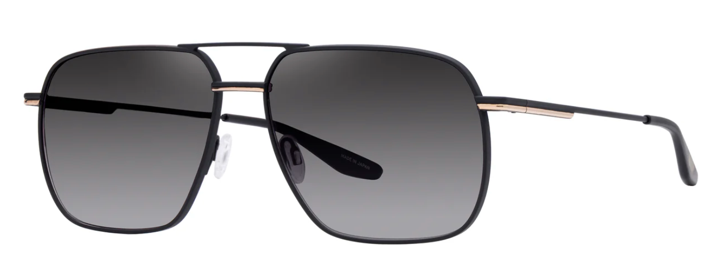 Alexander Daas - Barton Perreira 007 Royale Sunglasses - Black - Side View