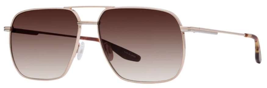 Alexander Daas - Barton Perreira 007 Royale Sunglasses - Gold & Silver - Angle