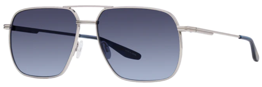 Alexander Daas - Barton Perreira 007 Royale Sunglasses - Silver - Angle