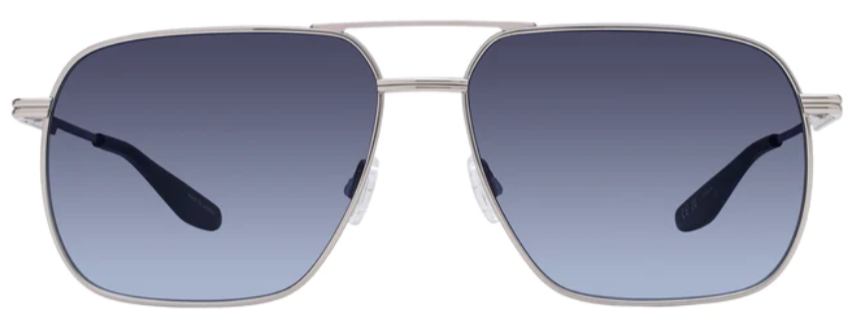 Alexander Daas - Barton Perreira 007 Royale Sunglasses - Silver - Front View