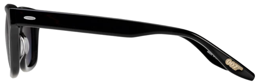 Alexander Daas - Barton Perreira 007 Thunderball Sunglasses - Black - Side View