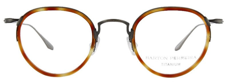 Alexander Daas - Barton Perreira Aalto Eyeglasses - Havanna Pewter - Front View