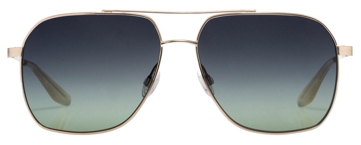 Alexander Daas - Barton Perreira Aeronaut Sunglasses - Gold &amp; Poison Ivy - Front View