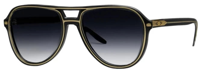 Alexander Daas - Barton Perreira Aldrin Sunglasses - Night Moves - Side View