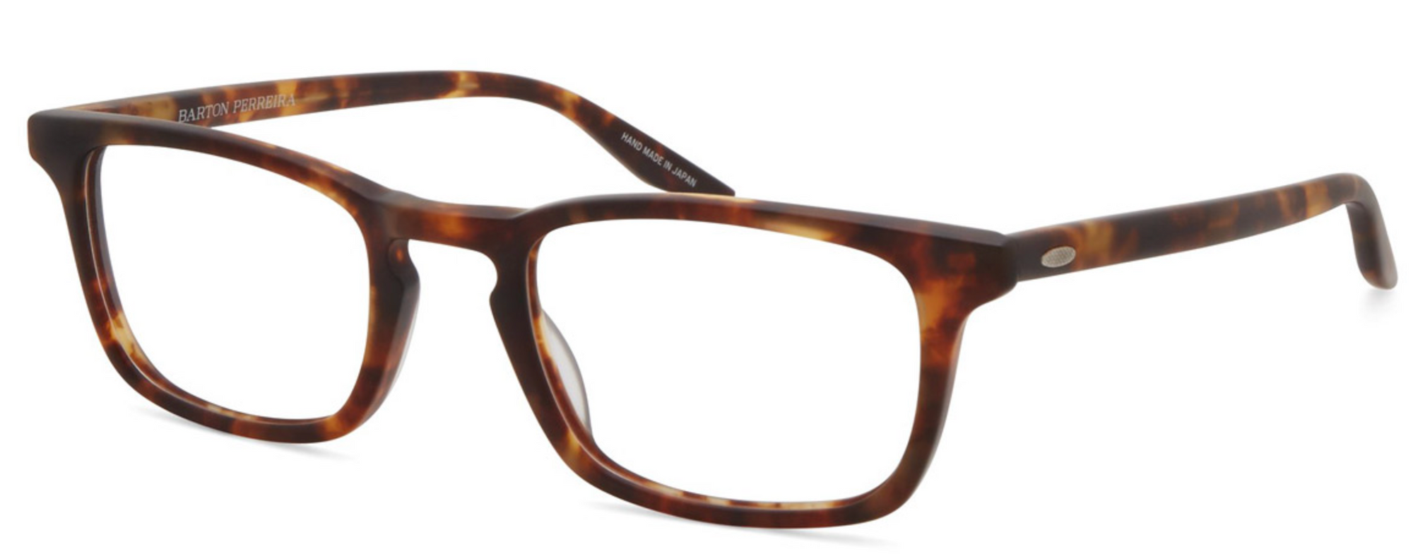 Alexander Daas - Barton Perreira Blake Eyeglasses - Matte Chestnut - Side View