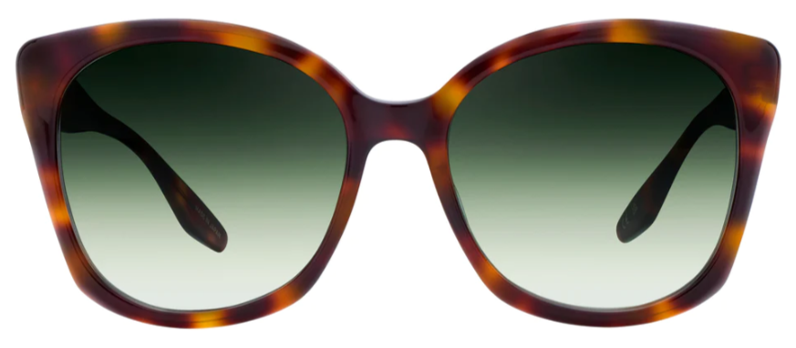 Alexander Daas - Barton Perreira Brow Babe Sunglasses - Spanish Cedar &amp; Julep - Front View