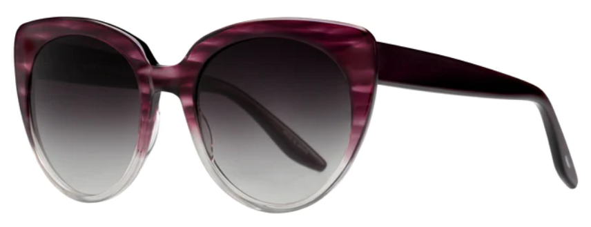 Alexander Daas - Barton Perreira Cabaret Sunglasses - Aubergine Gradient - Side View