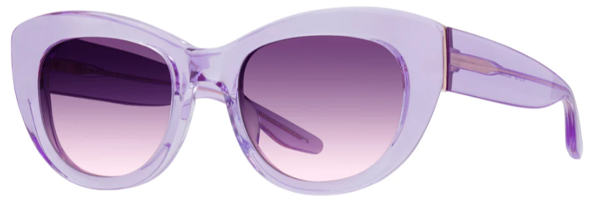 Alexander Daas - Barton Perreira Coquette Sunglasses - Sheer Lilac - Angle