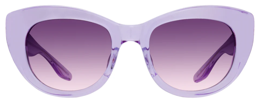 Alexander Daas - Barton Perreira Coquette Sunglasses - Sheer Lilac - Front View