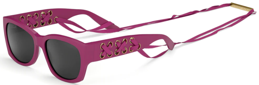 Alexander Daas - Barton Perreira Cora Sunglasses - Kiss You Back Orchid - Angle