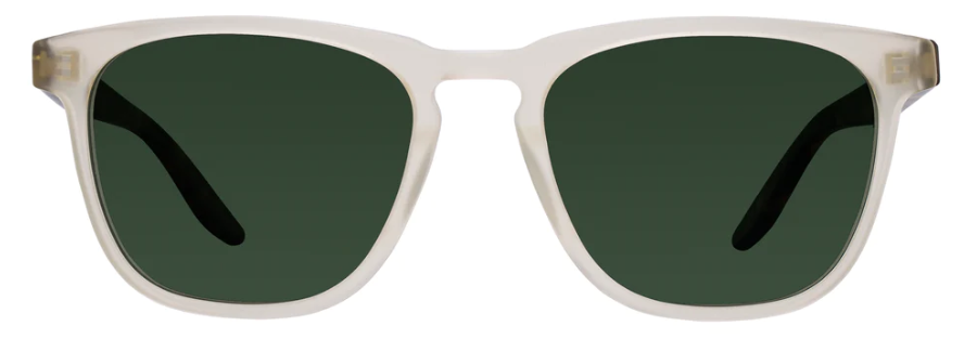 Alexander Daas - Barton Perreira Cutrone Polarized Sunglasses - Matte Champagne & Safari - Front View