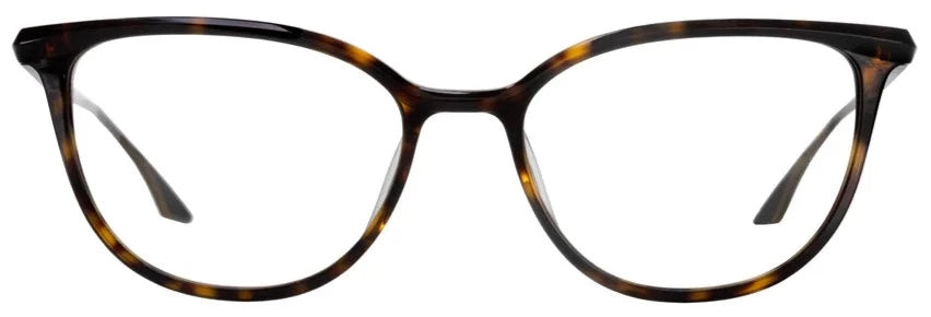 Alexander Daas - Barton Perreira Dandridge Eyeglasses - Dark Walnut - Antique Gold - Front View