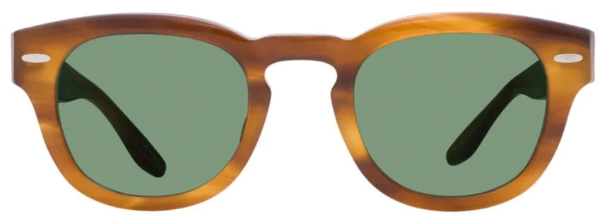 Alexander Daas - Barton Perreira Demarco Sunglasses - Umber Tortoise &amp; Silver - Front View